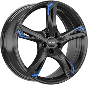 Janta Aliaj RONAL R62 Blue Jetblack 7.5x18 5x112 35 76