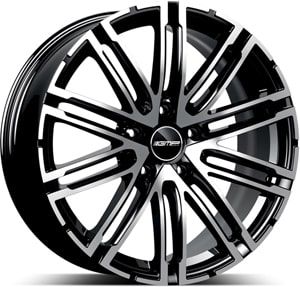 Janta Aliaj GMP TARGA Black Diamond 10x21 5x112 19 66.5